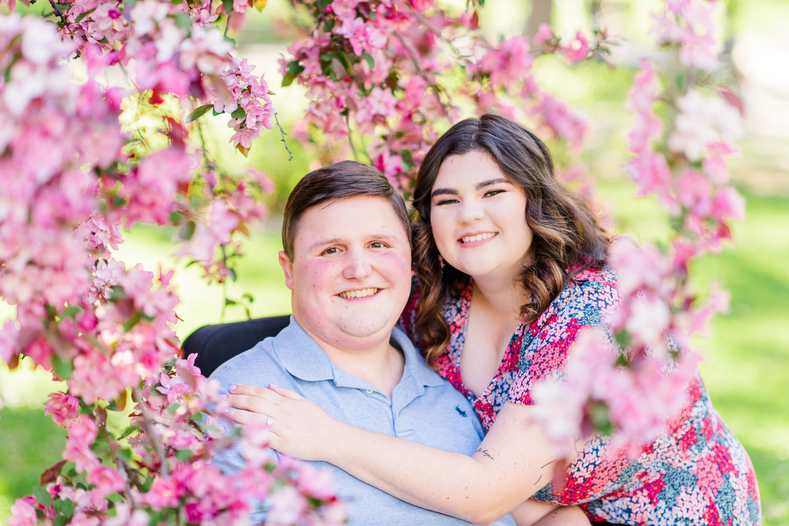 Spring Blooms Engagement Session