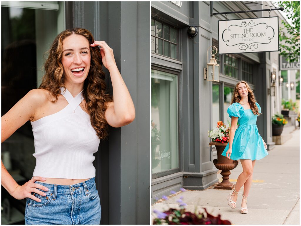 Downtown Excelsior senior pictures_Erica Johanna Photography