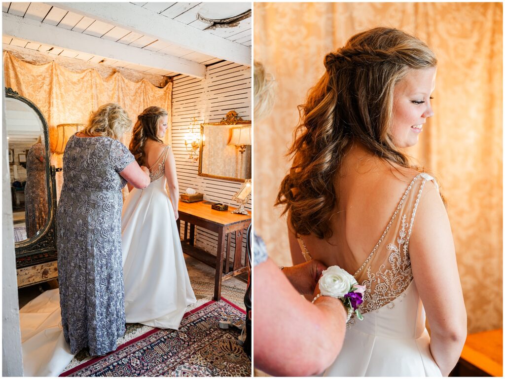 Bride getting ready_Erica Johanna Photography